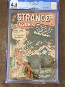 Strange Tales #113 Marvel 1963 CGC 4,5 L1ª aplicación Plantman, Dorrie Evans - Imagen 1 de 2
