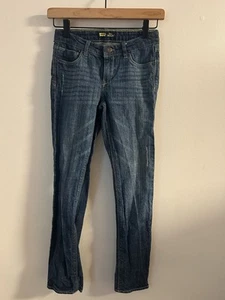 Girls Levi’s Slim Straight Jeans With Adjustable Waist Size 12 - Picture 1 of 6