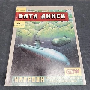 GDW HARPOON DATA Book BATTLES ~SHIP FORMS~SUB FORMS~ DATA ANNEX - Bild 1 von 3