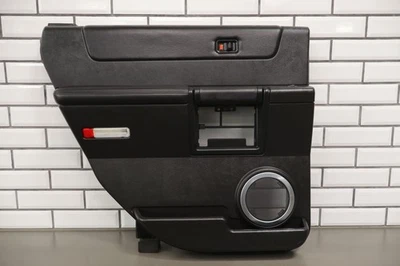 Panel de moldura de puerta trasera para conductor izquierdo Hummer H2 2005-2007 ébano con interruptor de ventana Foto 1 de 4