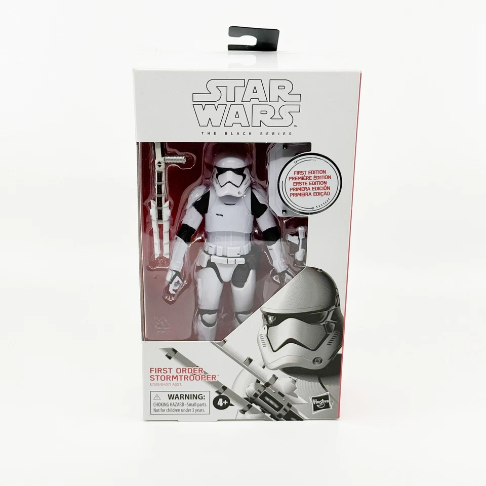 Star Wars- The Black Series First Edition: First Order Stormtrooper (97) - Image 1 of 1