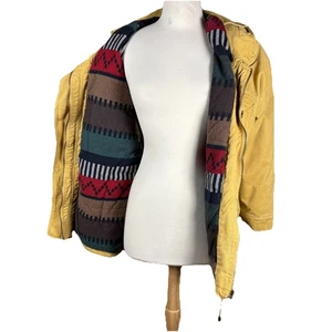 Vtg Chore Jacket Brandon Thomas Barn Coat Blanket Lined S Preppy 90s Retro Cozy - Picture 1 of 10