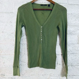 Camicia Hugo Boss top donna S manica lunga verde - Foto 1 di 7