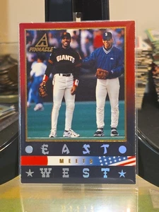 1997 New Pinnacle - East Meets West Alex Rodriguez, Barry Bonds #184 - Picture 1 of 7