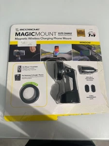 Scosche MagicMount Charge Elite 3-in-1 Fenster/Armaturenbrett/Entlüftung Kabellose Ladehalterung - Bild 1 von 2