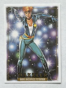 2024 Skybox Marvel Masterpieces '92 Platinum Dazzler Canvas #20 - Bild 1 von 2