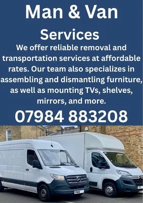 Man and Van Hire Removals - Image 1 of 4