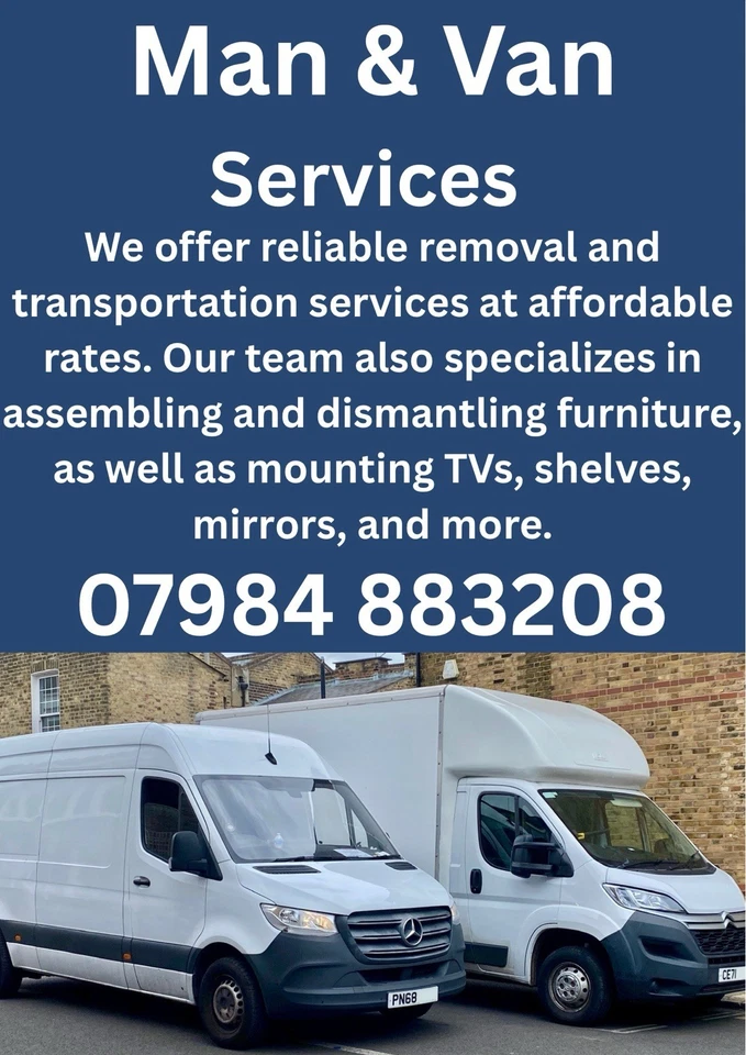 Man and Van Hire Removals - Image 1 of 4