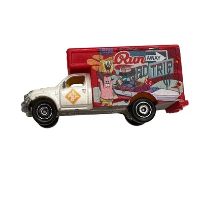 SpongeBob SquarePants Mattel Die-Cast Moving Truck 2008 Collectible Pearl White - Image 1 of 4
