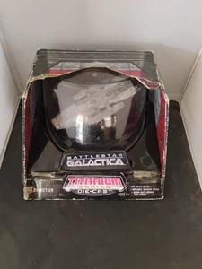 Battlestar Galactica Titanium Series “Galactica” die-cast MODEL toy figure hobby - Picture 1 of 12