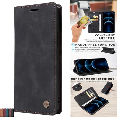Wallet Case Shockproof Anti Scratch Leather Flip Card Cover For Google Pixel 9A - Image 1 of 4