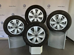 Original VW Stahl Winterkomplettradsatz mit Radzierblenden für T-Roc ab 2018 - Bild 1 von 9