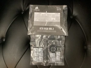 Corsair K70 RGB MK.2 Accessories – Extra Keycaps + Keycap Puller + Manual - Picture 1 of 3