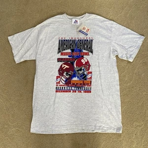 Neu mit Etikett Vintage Virginia Tech Alabama Tide Music City Bowl 1998 Champions Herren XL - Bild 1 von 7