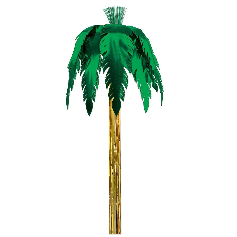 Beistle Metallic Giant Royal Palm Tree - Luau | Party Supply | Decoration - Image 1 of 1