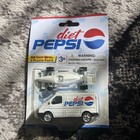 DIET PEPSI VAN & RACE CAR GOLDEN WHEEL DIECAST 1:64 SCALE 1999 DISCONTINUED NIP