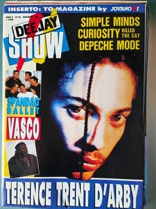 DEEJAY SHOW N 26. NOVEMBER 1989 INTERVIEW DEPECHE MODE INTERVIEW VASCO ROSSI - Bild 1 von 4