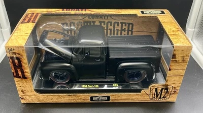 M2 R99 Bootlegger 1956 Ford F100 Pick Up Truck Chase 1/24 D5 - Image 1 of 4