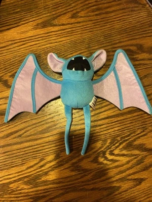 Tomy Pokemon Zubat Plush 2016 Stuffed Animal Blue Purple Bat Toy Kids - Image 1 of 3