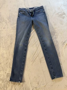 AG Adriano Goldschmied Jeans Damen 27R blau The Prima Mid Rise Cigarette Denim - Bild 1 von 8