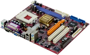 PC Chips M863G Socket 462 2x DDR AGP PCI Ide / Ata Matx - Picture 1 of 2