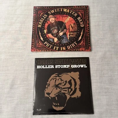 NEW! Harlis Sweetwater Put it in the Dirt Holler Stomp Growl CD Lot of 2 — 第 1/3 张图片