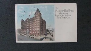 USA POST CARD MURRAY HILL HOTEL 1914. - Picture 1 of 2