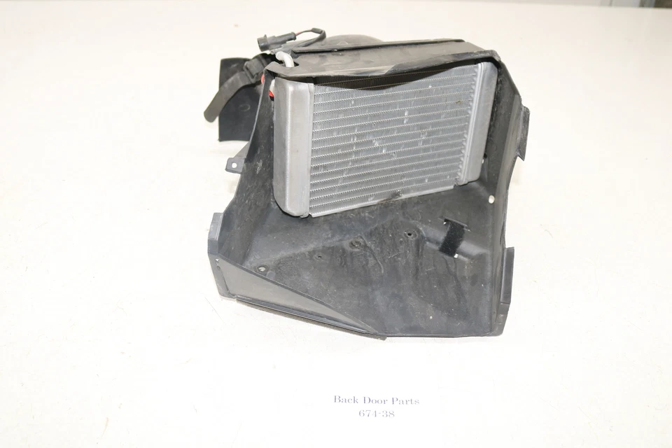 Ski-doo Skandic 600 Wt 2018 Ho E-tec motor radiador enfriador ventilador conjunto Foto 1 de 4