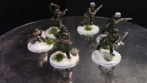 🔥 28 mm Pro-Pintado WestWind Segunda Guerra Mundial Escuadrón Alemán de InfanterÃa de Invierno Perno Acción #3 - Imagen 1 de 21