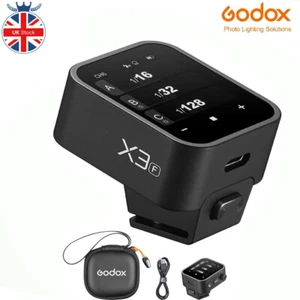 GODOX X3F 2.4G OLED Wireless Flash Trigger Transmitter Touchscreen for Fujifilm - Picture 1 of 12