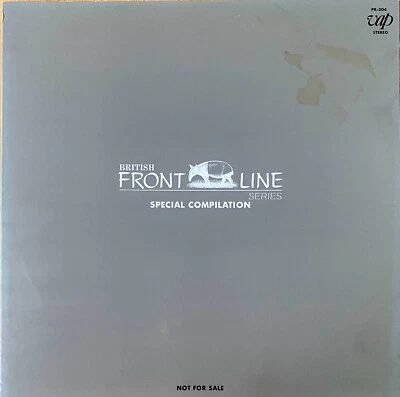 BRITISH FRONT LINE LP VINYL JAPANESE PROMO CONFLICT CHAOS UK GBH DISCHARGE 1986 - Image 1 of 4