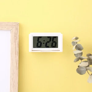 Car Dashboard Digital Clock - Vehicle Adhesive Clock with Jumbo LCD Time Display - Picture 1 of 12