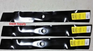Set of 3 Lawn Mower Blades To Fit John Deere 54"  E180 190C LA150 G110 GX21380 - Picture 1 of 1