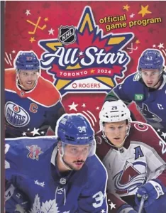 2024 ALL STAR GAME PROGRAM NHL NATIONAL HOCKEY LEAGUE CANADA LIMITED EDITION !! - Picture 1 of 1