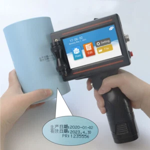 Portable Handheld Inkjet Printer with 4.3 Inch Touch Screen Printer Quick Dry - Picture 1 of 19