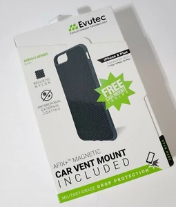Evutec Cell Phone Case Car Vent Mount For Iphone 8 Plus Aergo Series Green - Picture 1 of 4