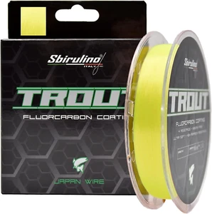 ® Filo Lenza Da Pesca Fluorocarbon Coating Trout 150-500-1000 M, Diam. Da 0,12 a - Foto 1 di 12
