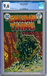 Cómics de Swamp Thing 9 con clasificación CGC 9,6 casi nuevo+ White Wrightson DC de 1974 - Imagen 1 de 2