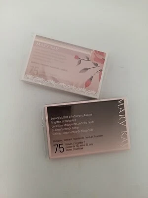 Mary Kay Beauty Blotters Oil Absorbing Tissues  *New & Sealed* Choice Of Style - Image 1 of 4