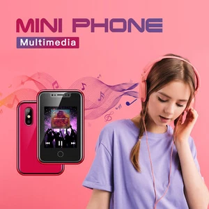 Unlocked Mini Super Small Mobile Cell Phones 1.77" Touch Screen 2G GSM Bluetooth - Picture 1 of 7