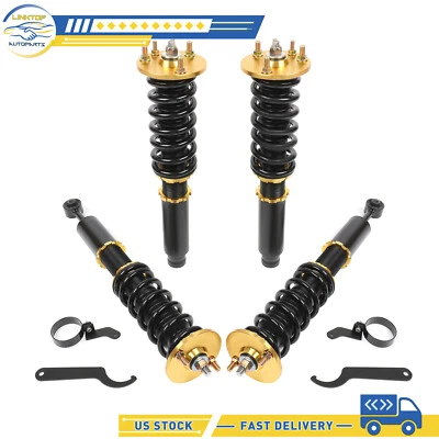 Coilover For Honda Accord 2003-2007 Suspension Springs Kits Adjustable Height Foto 1 de 4