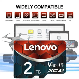 2TB UHS-I Class 10 Micro SDHC/SDXC Memory Card Free + Adapter for Phone/Camera - Picture 1 of 13