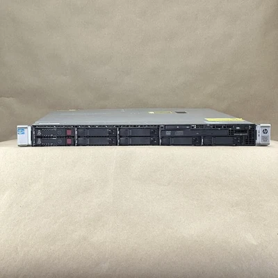 HP ProLiant DL360p Gen8 • 2x E5‐2650 • 32GB RAM • 8x bahías SAS de 2,5" • 2x fuente de alimentación de 460W Foto 1 de 4