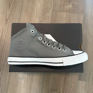 Men’s 8 Women’s 10 Converse Chuck Taylor All Star High Street Faux Leather Shoes - Picture 1 of 9