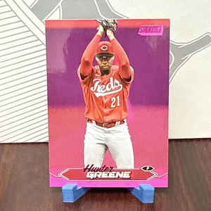 2024 Topps Stadium Club Hunter Greene #92 Pink Foil - Picture 1 of 2