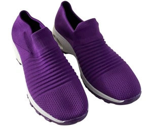 Markenlose Wanderschuhe Herren 8 Lila Slipper Sneaker Rutschfest - Bild 1 von 8