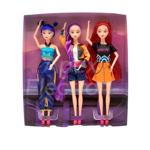 K-POP Demon Hunters Rumi Zoey Mira Vinyl Doll Cosplay Dress-up Action Figure Toy - Picture 1 of 10