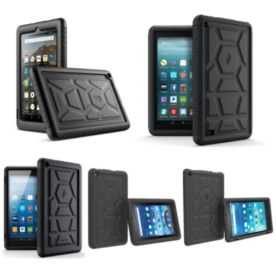 Case For Amazon Fire 7 2019 / Fire HD 8 2017 2020 / 2022 Washable Silicone Cover - Image 1 of 4