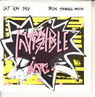 INVISIBLE INC. Let Em' Fry PICTURE SLEEVE 7" 45 rpm record NEW + juke box strip
