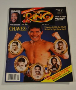 The Ring Bible of Boxing Magazine, September 1992, J.C. Chavez - 042123JENON3-31 - Bild 1 von 2